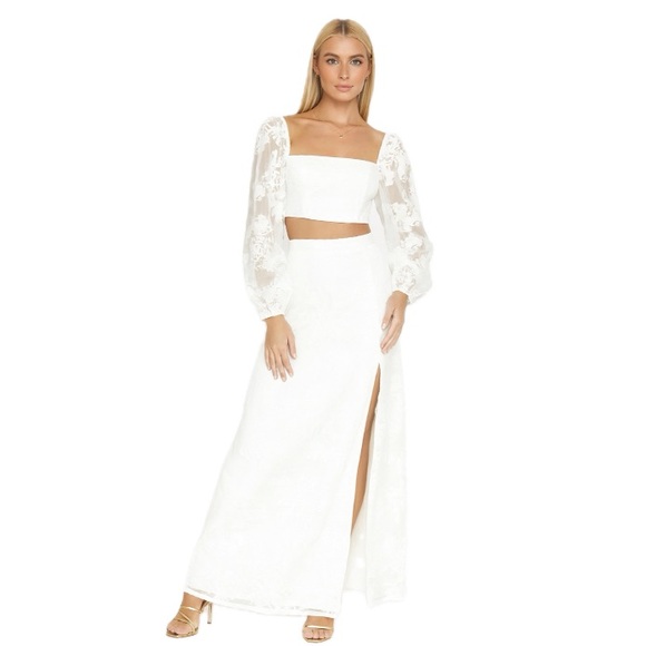 loulou maxi dress Loulou de Saison Tiwa Fringed Maxi Dress